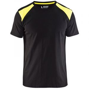 Blaklader 337910429933S T-shirt Noir/Jaune, S