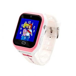 Technaxx Montre Connectée Bibi et Tina 4G 39mm Tracker de Calorie Moniteur de Fréquence Cardiaque Rose Blanc