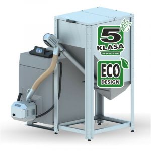 Azura Chaudière à pellets mini 10 kW avec réservoir à pellets