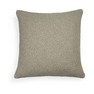 Ethnicraft Coussin d'extérieur Boucle / 50 x 50 cm gris en tissu