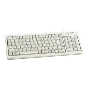 Cherry G84-5200 - Clavier slim avec pavé numérique USB / PS2