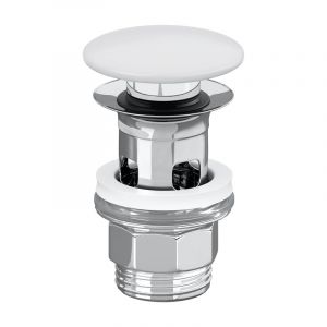 Villeroy & Boch Bonde clic-clac avec cache en céramique, 8L0334RW,