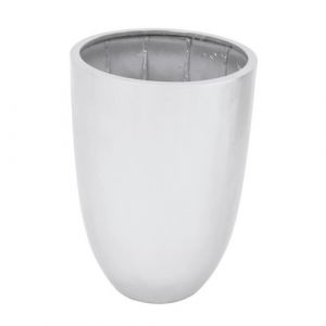 Europalms 83011816 Leichtsin Cup 69 Vase en Argent Brillant, Taille Unique