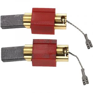 Vhbw 2x Balais de charbon pour moteur 5 x 15 x 30mm compatible avec Miele W833(NL), W833(SE), W838(DE), W839(ES), W839(FI) machine à laver