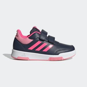 Image de Adidas Tensaur Hook and Loop Shoes-Low, Shadow Navy/Lucid Pink/Bliss Pink, 33 EU