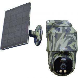 Image de Technaxx Cam&eacute;ra D&ocirc;me 4G PT avec panneau solaire