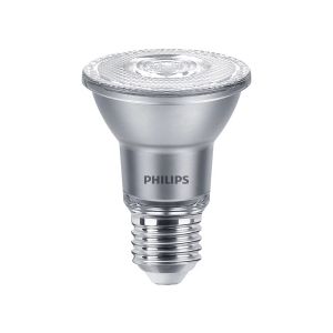 Philips Master Value led ampoule R&eacute;flecteur E27 PAR20 6W 540lm 25D - 930 Blanc Chaud Meilleur rendu des couleurs - Dimmable - &Eacute;quivalent 5W - 4000K - Blanc