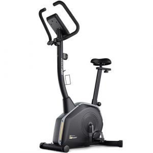 Hop-Sport Vélo d'appartement HS-4000H Grant avec Résistance à 16 Niveaux, Écran LCD et Siège Réglable, Vélo de Fitness Magnétique Peu Encombrant Pour la Maison