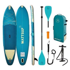 SUP - W WATTSUP - Marlin 125 - Gonflable - 378x89x15cm - Charge max 185kg
