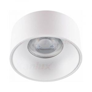 Kanlux Support de Spot Encastrable Rond Mini RITI GU10 Blanc