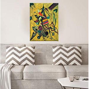 Homemania Tableau PES, bois, multicolore, 60 x 3 x 90 cm