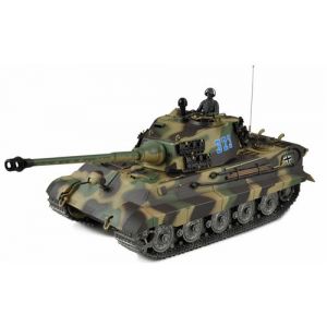 Amewi King Tiger 1/16 Henschel Transmission et chenilles Métal RTR 2.4GHZ