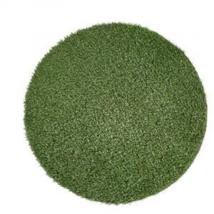 Unamourdetapis Gazon Synthétique Gazon Synthetique Top Vert 133x133 Rond