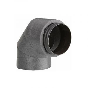 Helios IP-B 160/90 degrés - IsoPipe coude 90 degrés avec raccord interne - 09451