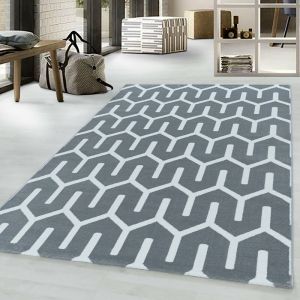 Costa SCANDINAVE - Tapis à style nordic - Gris 200 x 290 cm