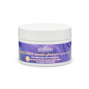 MaterNatura Maschera Biondo Ghiaccio Olio Camelia 200 Ml