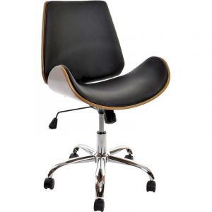Chaise Dkd Home Decor Marron Noir Argenté 52 x 58,5 x 98 cm