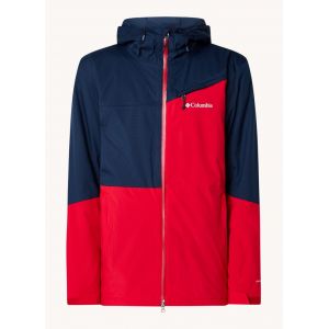 Columbia Iceberg Point Jacket - Veste de ski taille L, rouge/bleu