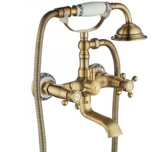 Réa Robinet de baignoire rustico antique gold