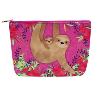 Kontiki Pochette à maquillage Amazon Love Rose - Polyester - Doublé - 23 x 15.5 cm