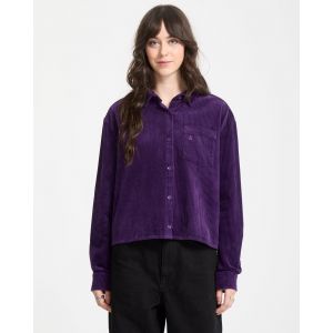 Image de Volcom Chemise En Velours Weellow - Acai - Taille L