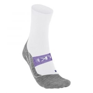 Falke RU4 Endurance Cool W SO respirantes anti-ampoule 1 paire, Chaussettes de course Femme, Blanc (White 2008) nouveau - écologique, 37-38