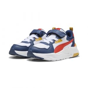 Puma Chaussures Trinity Lite AC+ bleu marine rouge jaune enfant - 35