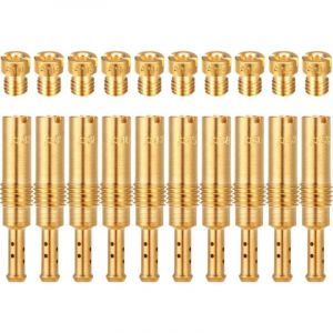 Ensemble de 20 jets de carburateur (10 jets principaux de carburateur et 10 jets pilotes lents), accessoires de carburateur pwk Keihin oko cvk koso