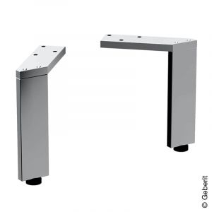 Geberit Pieds de meuble, 2 pièces, 500367001,