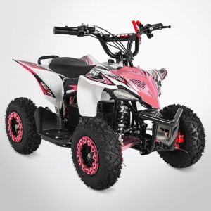 Image de Pocket quad électrique pour enfants - PROBIKE TIRAX - 800W - Blanc-Rose