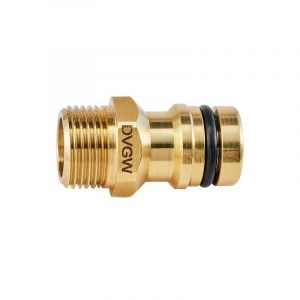 Banyo Geka plus fiche du connecteur eau potable male G3/8, ms dvgw