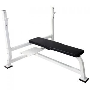 Gorilla Sports Banc d'appui large avec repose barre