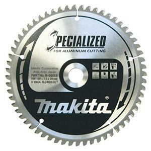 Makita B-09656 Lame de scie circulaire sp&eacute;cialis&eacute;e - 260 x 30 x 80 T - Aluminium / Trespa / Plastique