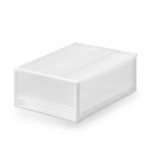 Tiroir de rangement empilable - [34 x 44.5 cm] - Hauteur 18 cm