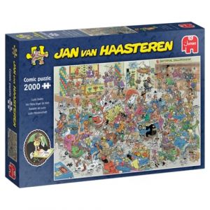 Jumbo Jan Van Haasteren - Puzzle NK &laquo; Mensch &auml;rgere Dich Nicht &raquo; - 2000 pi&egrave;ces