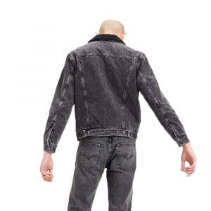 Image de Levi's Type 3 Veste en Jean, Roadster Sherpa Trucker, X-Large Homme