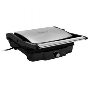 Tristar Grill de contact avec ouverture à 180° et surface de cuisson 29 x 23,5 cm 2000 W Noir - GR-2853
