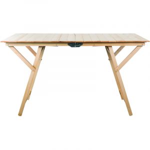 Table Pliante En Bois Naturel Cm.70x140xh72