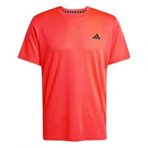 Adidas T-shirt de fitness homme Aeroready, rouge