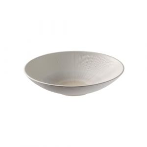 APS 85511 Blue Bol en mélamine blanc/beige Ø 30 cm Hauteur 7 cm 2,2 l