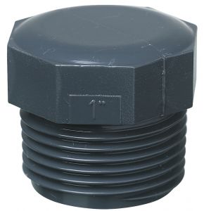 Cap Vert Bouchon pvc male 33x42 vraccord