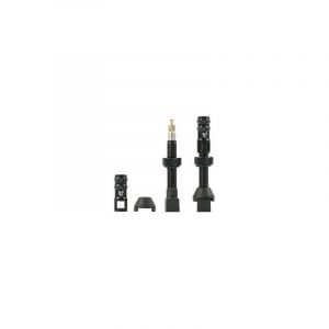 Effetto Mariposa Caffelatex Tubeless Presta Valve (Pack of 2), Black