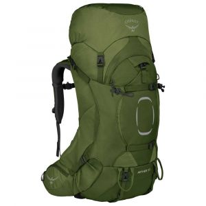 Osprey Aether 55 Backpack, garlic mustard green L/XL Sacs de trekking & randonnée