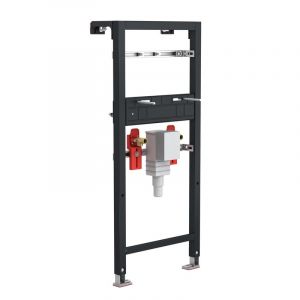 MEPA VariVIT Bâti-support H: 114,8 cm, avec siphon encastré, pour lavabo, 524002,