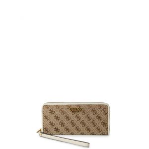 Guess Portefeuille aviana slg zip around 4G JB841446 lait/stone