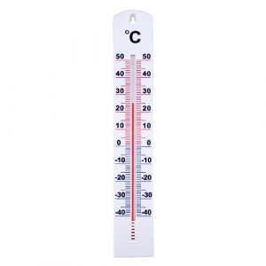 Velamp Thermomètre intérieur/extérieur en plastique 40cm