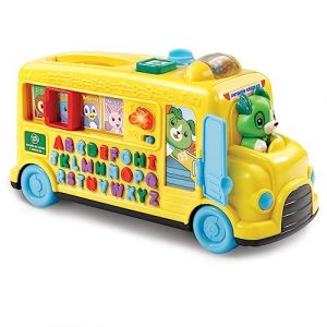 Leapfrog VTech - Autobus avec Lettres et Animaux - Jouet interactif pour Enfants à partir de 1 an - Apprendre à Lire, l'alphabet - Version ESP