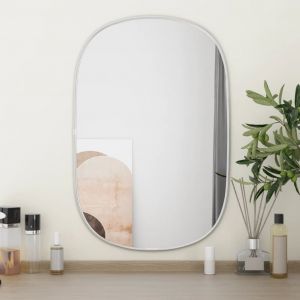 Image de VidaXL Miroir mural Argenté 60x40 cm