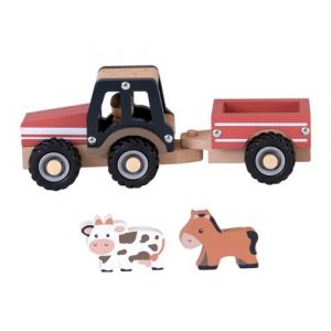 Egmont Toys Tracteur et remorque en bois