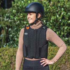 Protection dorsale équitation fille USG Precto Future Fit Green